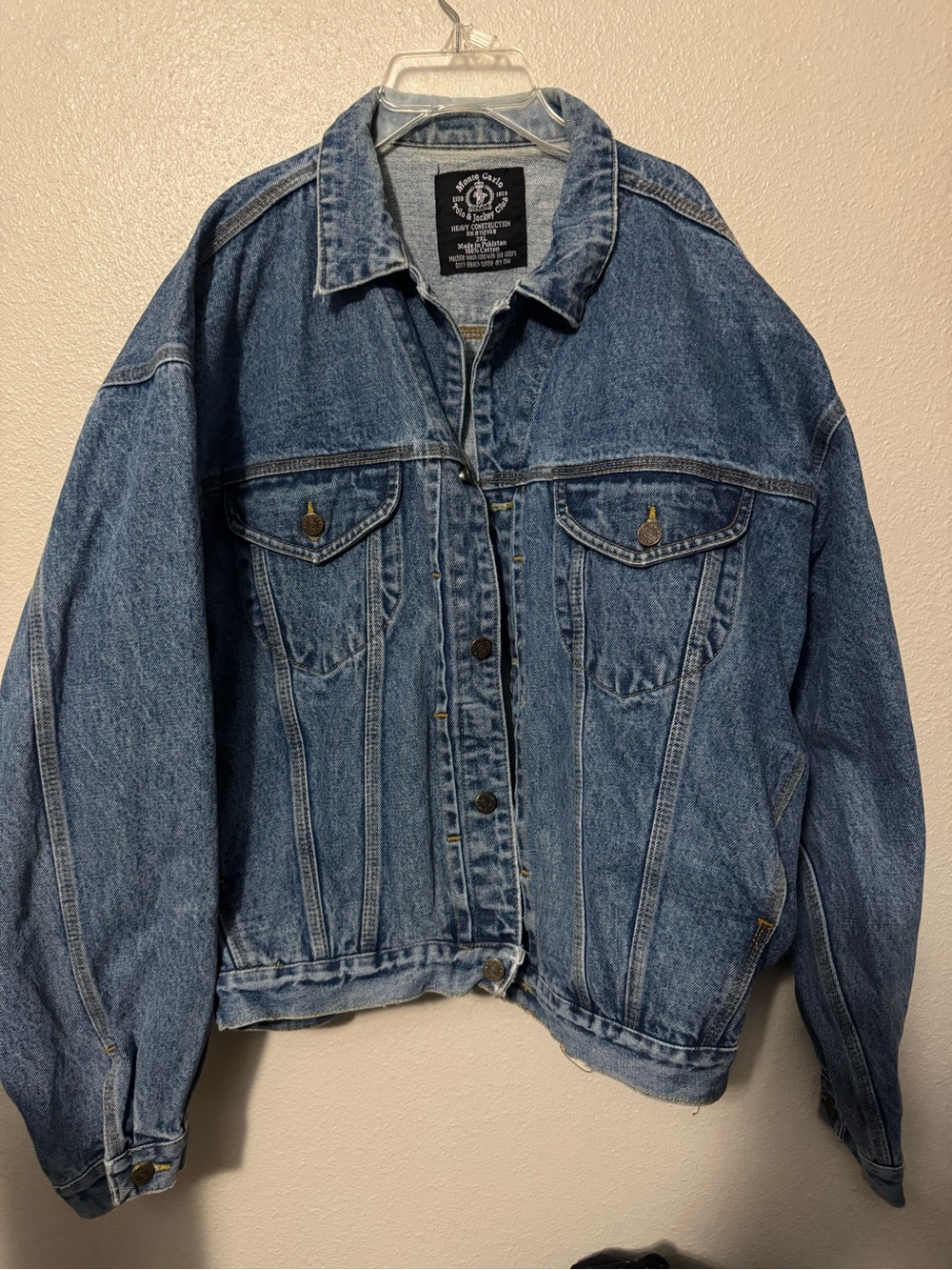 Men's Classic Blue Denim Jean Jacket